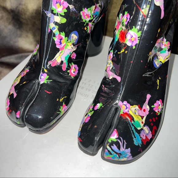 Maison martin margiela manga characters tabi boots size 38 - Picture 6 of 10